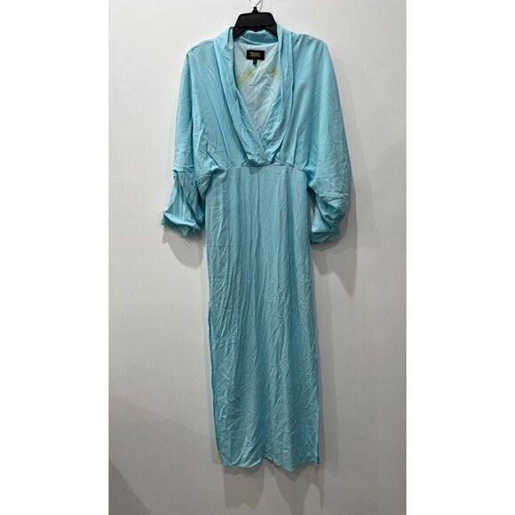 NWOTD Alexia Admor Size 2 KACEY MAXI DRESS light Blue MSRP $226 - Picture 2 of 14